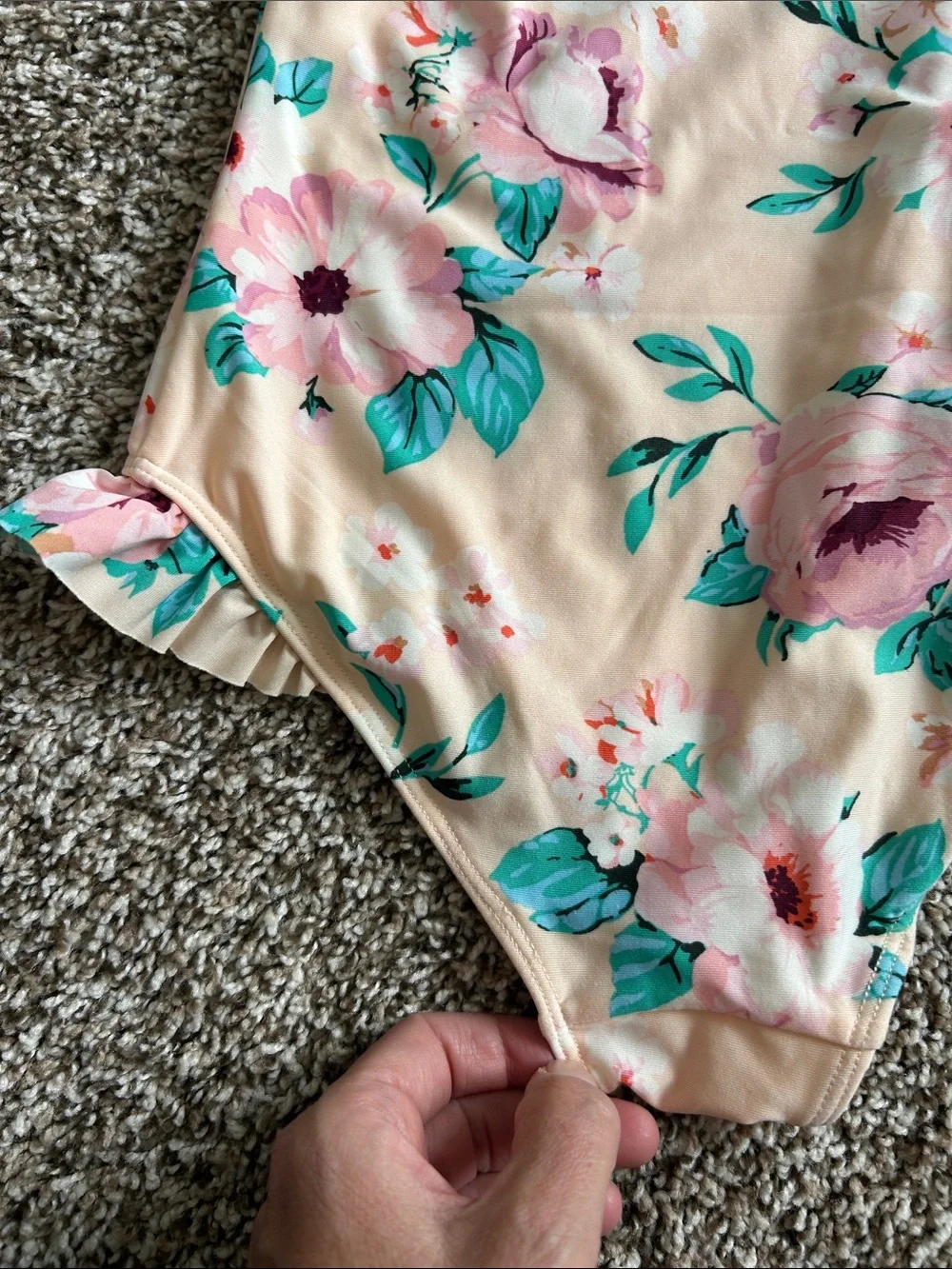 H&M Girls Floral One Piece Swimsuit 8/10